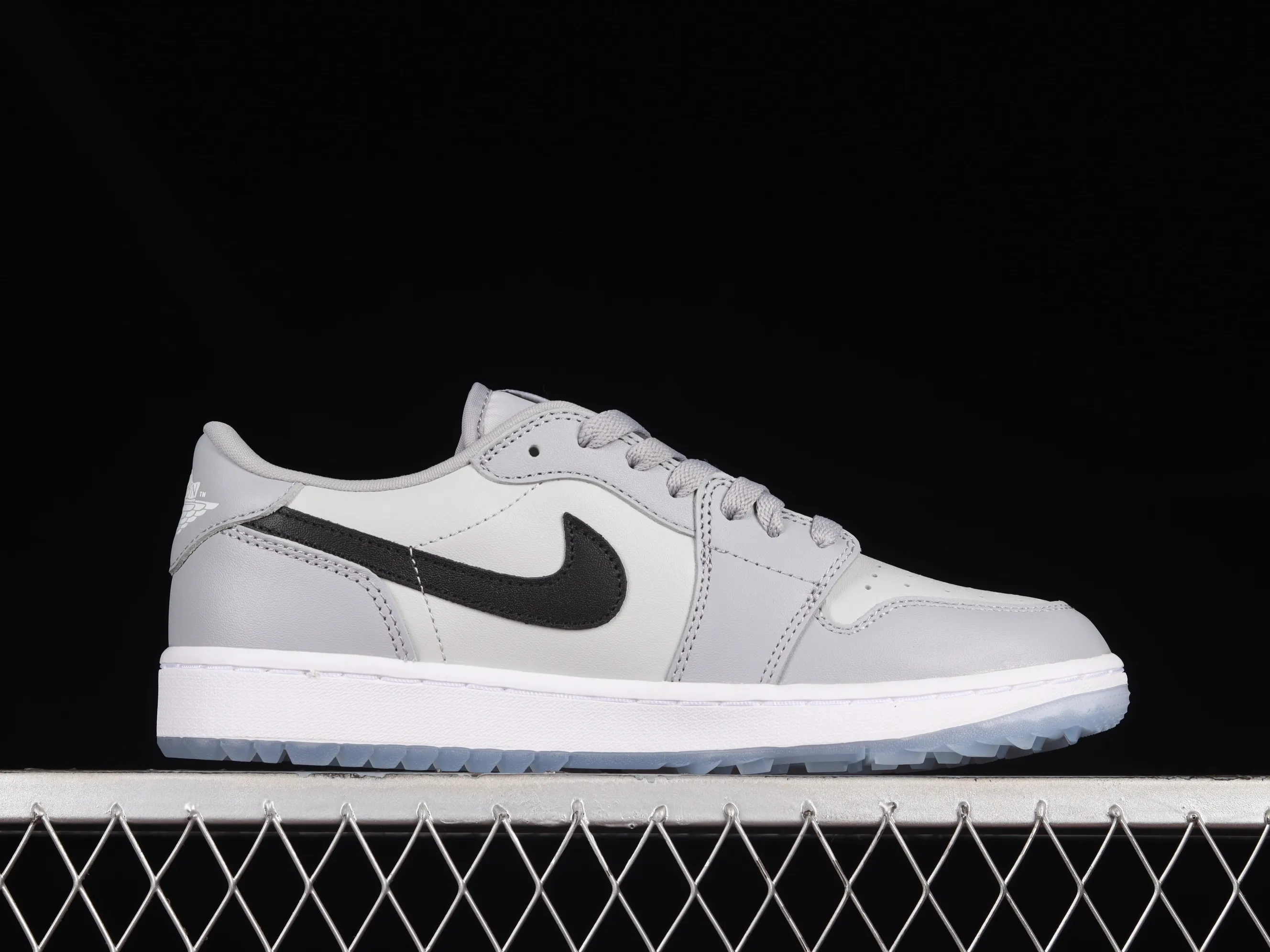 All categories Air Jordan Jordan series basketball shoes Air Jordan 1 Low G version pure original Air Jordan 1 Low Golf AJ1 Joe 1 new golf version Wolf gray color DD9315-002